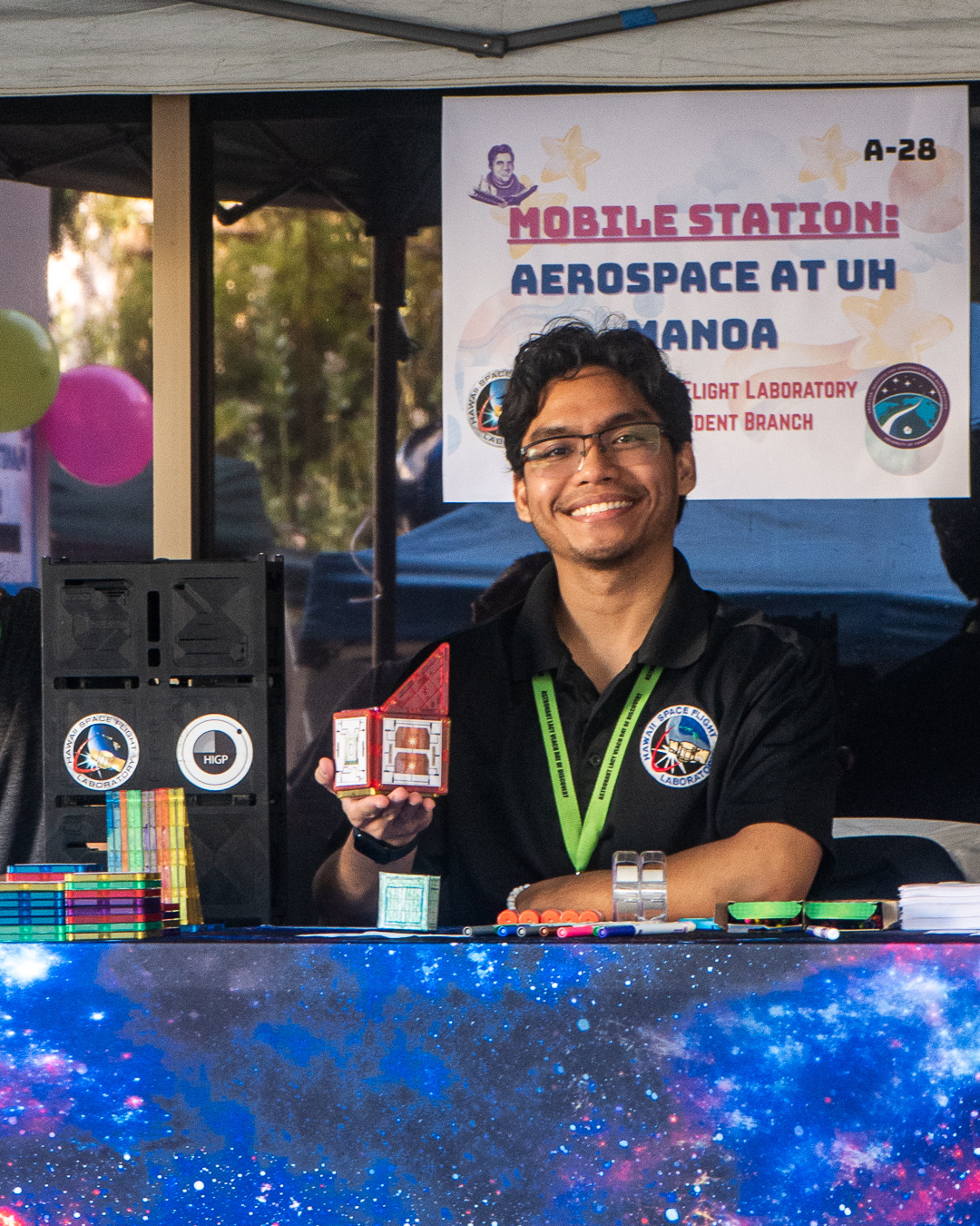 Portrait of Matthew Madayag, founding chair of AIAA at UH Mānoa